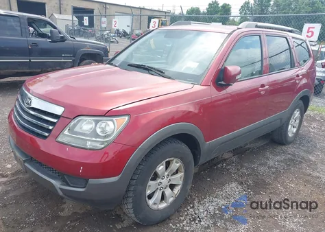 2009 Kia Borrego Lx V6 z USA, uszkodzony, nr VIN KNDJH741585009672